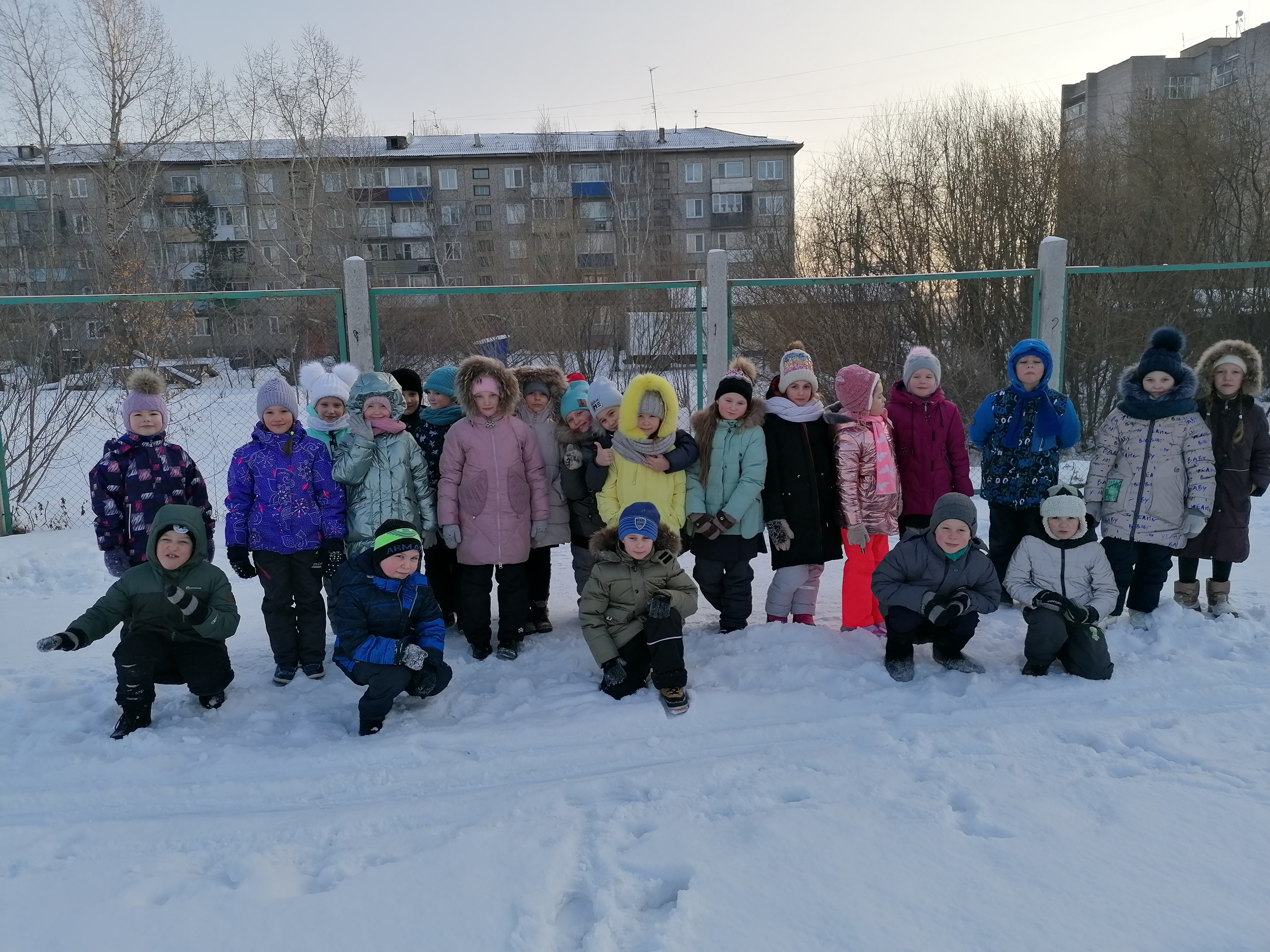 Зима. Экскурсия в природу.